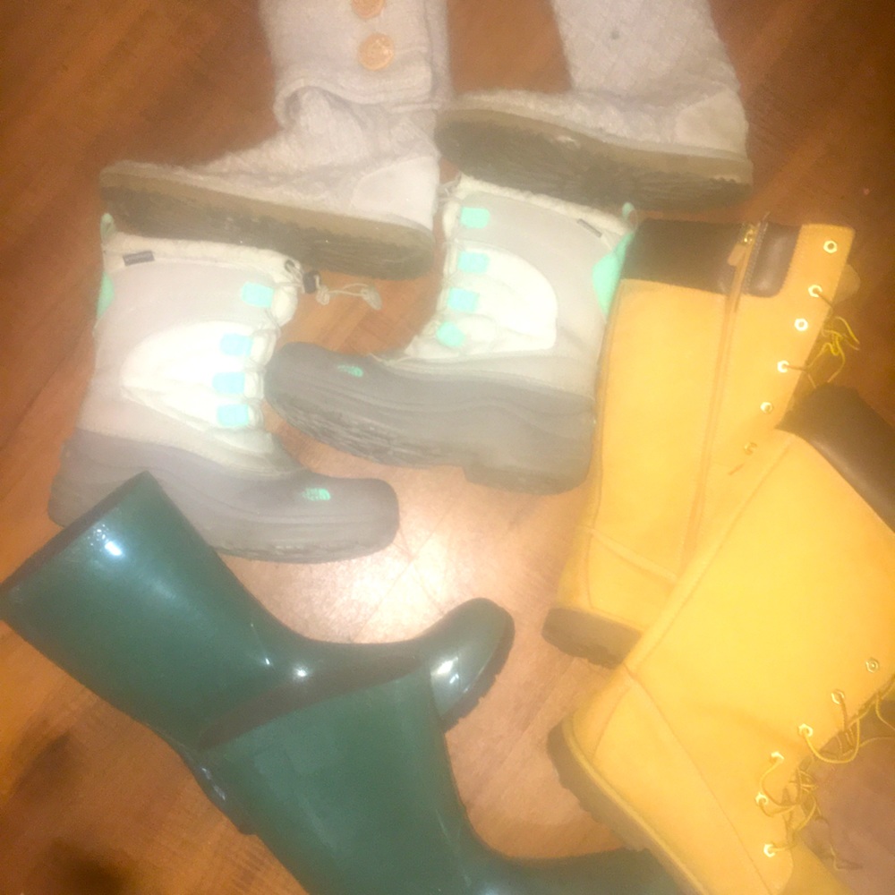 Ugg timberland north face bundle